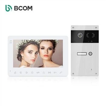 2 vezetékes videó kaputelefon beléptető rendszer