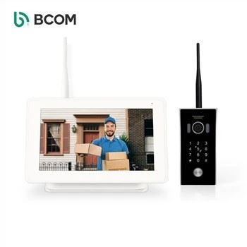 Vezeték nélküli videó kaputelefon rendszer ajtókioldással